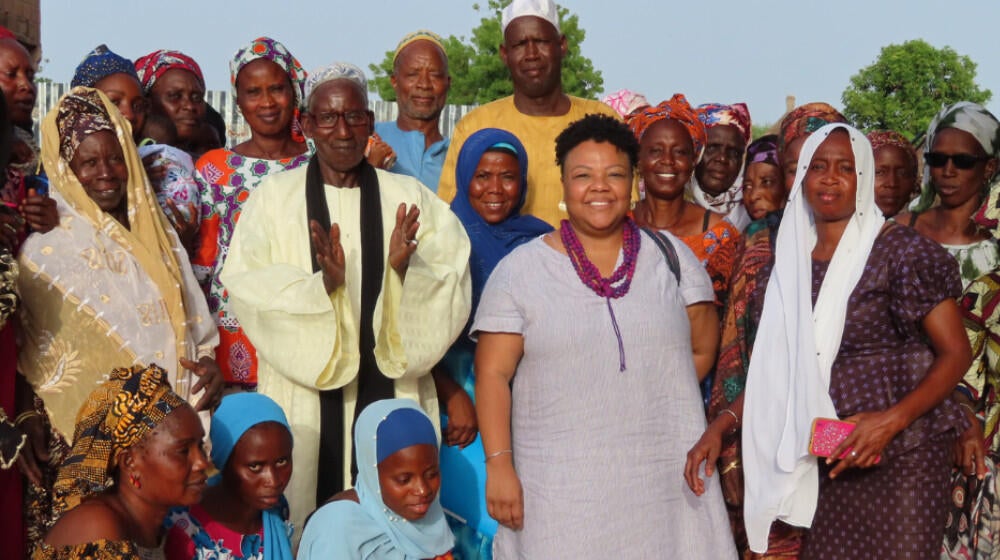 Mme Tracey Hebert-Seck, nouvelle Représentante Résidente du Bureau Pays de l’UNFPA Sénégal participe aux causeries sur la fistul