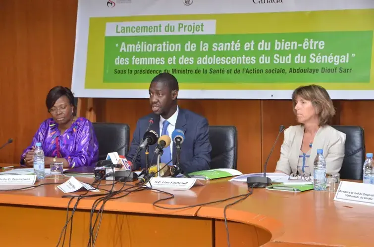 Lancement national et régional du projet Amélioration de la santé et du bien-être des femmes et des adolescentes du Sud du Sénégal