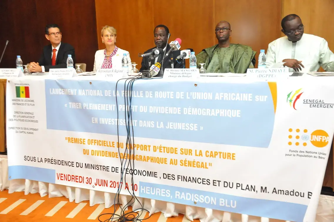 Lancement national de la feuille de route de l'Union Africaine sur le dividende démographique