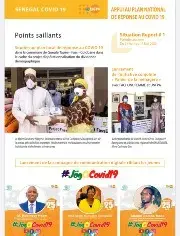 Contribution de UNFPA Sénégal en réponse à la COVID-19: Rapport de situation numéro 1 du 01 Avril au11 Mai 2020