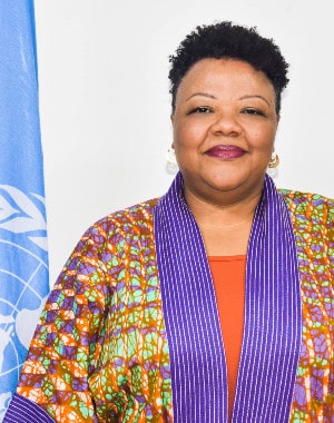 Madame Hébert-Seck, Représentante Résidente UNFPA Sénégal
